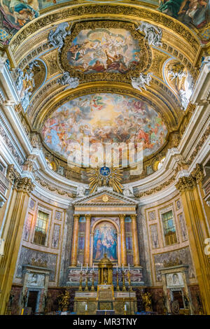 Chiesa del Gesù a Roma, Italia. Foto Stock
