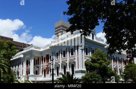 La Casa del palazzo del Parlamento a Cape Town. Foto Stock