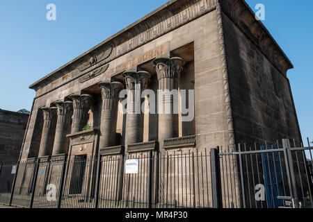 Tempio opere ex mulino di lino in Holbeck, Leeds, West Yorkshire, Regno Unito Foto Stock