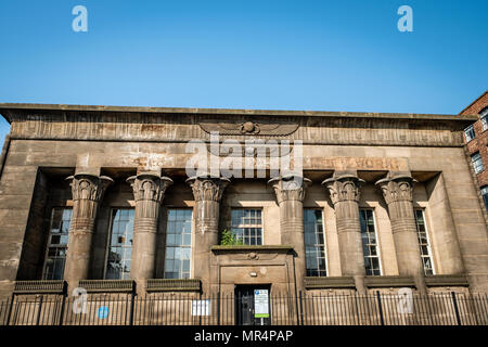 Tempio opere ex mulino di lino in Holbeck, Leeds, West Yorkshire, Regno Unito Foto Stock