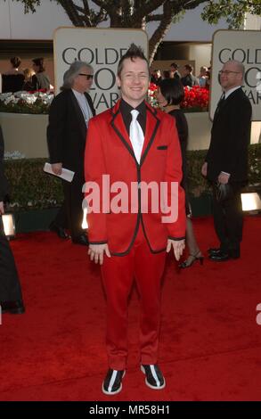 John Cameron Mitchell (Edvige e la collera di pollice) nominato per la migliore prestazione da un attore in un moto Picture-Musical o Commedia arriva a 2002 Golden Globe Awards a Beverly Hills Hilton di Beverly Hills, CA, domenica 20 gennaio, 2002. MitchellJohnCameron01.JPGMitchellJohnCameron01 Red Carpet Event, verticale, STATI UNITI D'AMERICA, industria cinematografica, celebrità, fotografia, Bestof, arte cultura e intrattenimento, Topix celebrità moda / Verticale, meglio di, evento nella vita di Hollywood - California, moquette rossa e dietro le quinte, USA, industria cinematografica, celebrità, movie celebrità, personaggi televisivi, musica ce Foto Stock