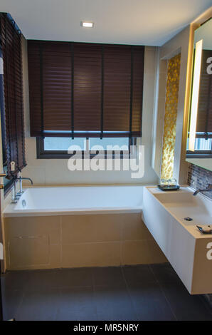 Arredamento moderno bagno doccia Foto Stock