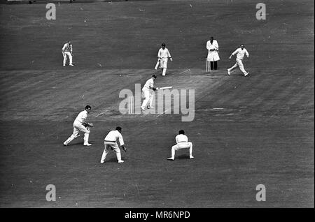 Yorkshire v Leicestershire 1969 Foto Stock