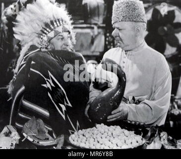 Non dare mai una ventosa ancora un break è una 1941 Universal Pictures commedia film con protagonista W. C. i campi. Campi ha anche scritto la storia originale, sotto lo pseudonimo di 'Otis Criblecoblis'. Campi riproduce se stesso alla ricerca di una possibilità di promuovere una sceneggiatura surreale ha scritto Foto Stock