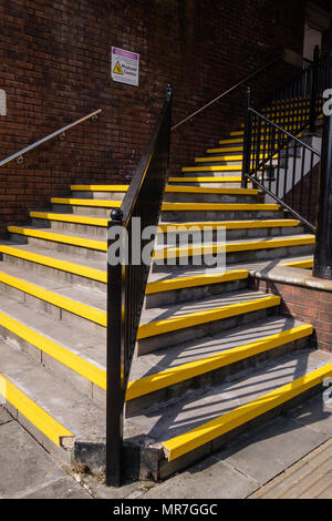 Sicurezza, giallo, la scala, Foto Stock
