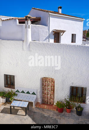 Paterna grotta sotterranea ospita facciata in Valencia Spagna Foto Stock