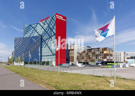 Hotel CABINN Metro Copenaghen Foto Stock