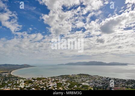 Viste di Townsville da Castle Hill, QLD 4810, Australia Foto Stock