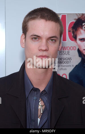 Shane West arrivando al quarto Annual Movieline Awards all'Altopiano di Los Angeles. Il 5 maggio 2002. WestShane01un tappeto rosso Evento, verticale, STATI UNITI D'AMERICA, industria cinematografica, celebrità, fotografia, Bestof, arte cultura e intrattenimento, Topix celebrità moda / Verticale, meglio di, evento nella vita di Hollywood - California, moquette rossa e dietro le quinte, USA, industria cinematografica, celebrità, movie celebrità, personaggi televisivi, musica celebrità, fotografia, Bestof, arte cultura e intrattenimento, Topix, headshot, verticale, una persona, dall'anno , 2002, inchiesta tsuni@Gamma-USA.com Foto Stock