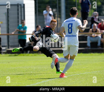 Karlsruhe, Deutschland. 26 Maggio, 2018. TW Yannick Merz (KSC). GES/calcio/Oberliga: Karlsruher SC 2 - FV Ravensburg, 26.05.2018 - | Utilizzo di credito in tutto il mondo: dpa/Alamy Live News Foto Stock