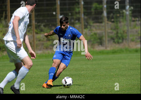 Karlsruhe, Deutschland. 26 Maggio, 2018. Malik Batmaz (KSC). GES/calcio/Oberliga: Karlsruher SC 2 - FV Ravensburg, 26.05.2018 - | Utilizzo di credito in tutto il mondo: dpa/Alamy Live News Foto Stock