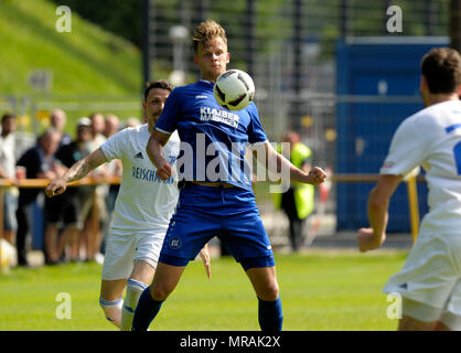 Karlsruhe, Deutschland. 26 Maggio, 2018. Christoph Batke (KSC) (mi). GES/calcio/Oberliga: Karlsruher SC 2 - FV Ravensburg, 26.05.2018 - | Utilizzo di credito in tutto il mondo: dpa/Alamy Live News Foto Stock