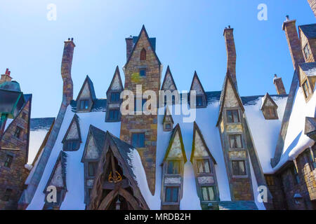 Orlando, Florida, Stati Uniti d'America - 09 Maggio 2018: Il mondo di Wizarding di Harry Potter Foto Stock