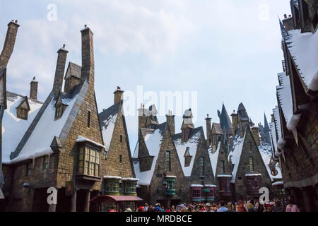 Orlando, Florida, Stati Uniti d'America - 09 Maggio 2018: Il mondo di Wizarding di Harry Potter Foto Stock