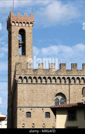 Il Museo Nazionale del Bargello, il Museo Nazionale del Bargello; Firenze; Toscana; Italia; Europa; Foto Stock