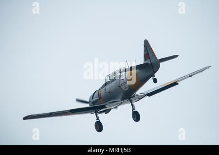 North American T-6 aeromobili di Harvard Foto Stock