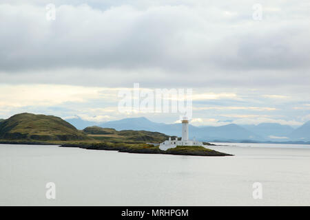 A Ardnamurchan Lighthouse Kilchoan Acharacle Scozia. Raggiungere il punto più a ovest sulle isole britanniche terraferma Foto Stock