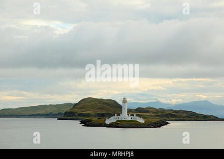 A Ardnamurchan Lighthouse Kilchoan Acharacle Scozia. Raggiungere il punto più a ovest sulle isole britanniche terraferma Foto Stock