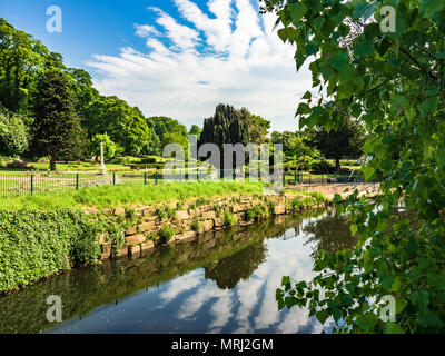 Congleton Park, CHESHIRE REGNO UNITO Foto Stock