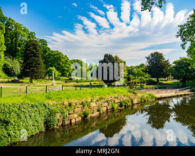 Congleton Park, CHESHIRE REGNO UNITO Foto Stock