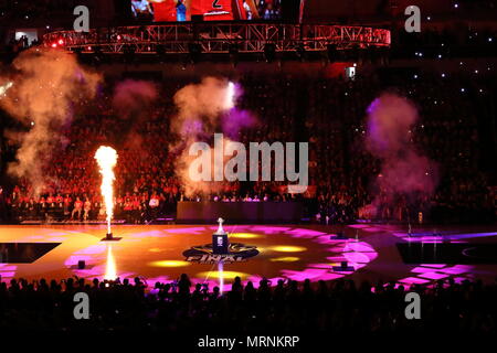 Kanagawa, Giappone. 26 Maggio, 2018. Vista generale del basket : B.campionato della lega 2017-18 gioco finale tra Alvark Tokyo 85-60 Chiba getti a Yokohama Arena di Kanagawa, Giappone . Credito: Naoki Nishimura AFLO/sport/Alamy Live News Foto Stock