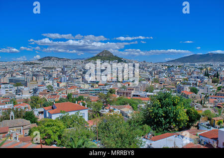 Lycabettus Hill Foto Stock