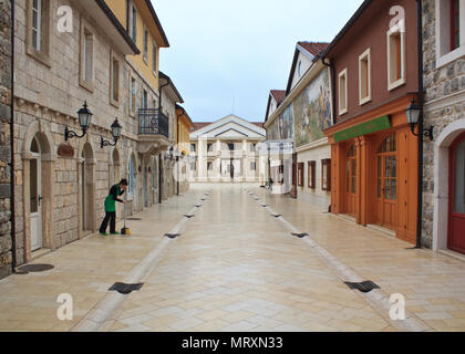 Città Andric in Visegrad Foto Stock