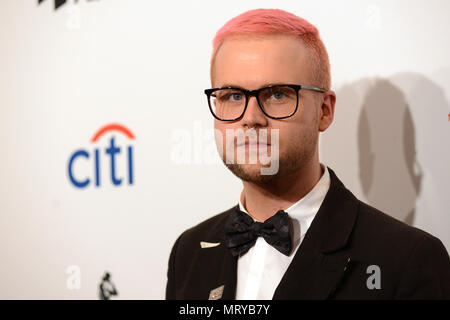 2018 Tempo Gala 100 al jazz presso il Lincoln Center - tappeto rosso arrivi con: Christopher Wylie dove: New York New York, Stati Uniti quando: 24 Apr 2018 Credit: Ivan Nikolov/WENN.com Foto Stock