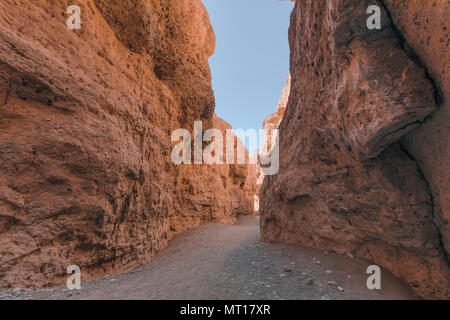 Sesriem Canyon, Sossusvlei, Namib Desert, Namibia, Africa Foto Stock