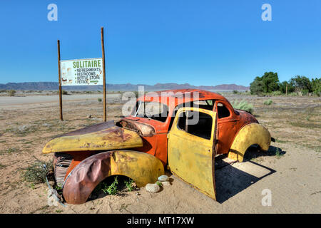 Solitaire, Regione di Khomas, Namib Desert, Namibia, Africa Foto Stock