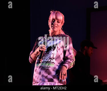 Hampshire, Regno Unito. 26 Maggio, 2018. Gente comune Giorno 1 - Lily Allen effettuando in corrispondenza di gente comune di Southampton, 26 maggio 2018, Hampshire, UK Credit: Dawn Fletcher-Park/Alamy Live News Foto Stock