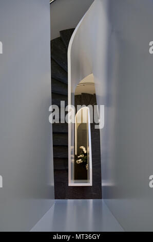 Berlino, Germania - Aprile 3, 2017: Ottobock Science Center Building Interior a Berlino Foto Stock