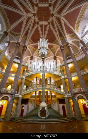 Berlino, Germania - Aprile 4, 2017: City Courthouse Landgericht building interior a Berlino Foto Stock