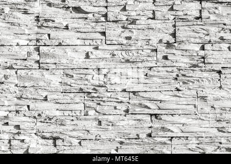 Dipinto di bianco a trama parete in legno. astratta sfondo grunge Foto Stock