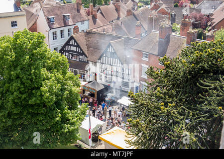 Alcester Food Festival Foto Stock