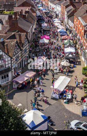 Alcester Food Festival Foto Stock