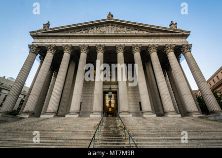 Il New York County Corte suprema, in Lower Manhattan, New York City. Foto Stock