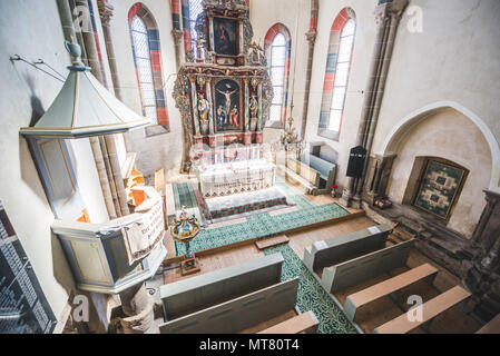 Il monastero Carța è un ex cistercensi () benedettina nel Monastero la Tara Fagarasului regione in Transilvania meridionale in Romania, attualmente una LUT Foto Stock