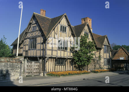 Storico 1990 Hall's Croft Stratford upon Avon WARWICKSHIRE England Regno Unito Foto Stock