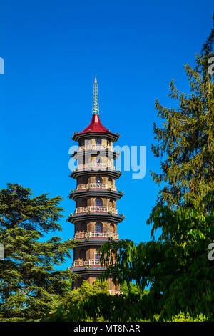 La Pagoda a Kew Gardens - Londra, Inghilterra Foto Stock