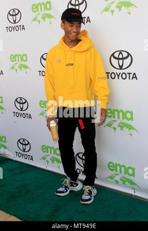 Beverly Hills, CA. 22 Maggio, 2018. Jaden Smith presso gli arrivi per 28 ambientale annuale Media Association Awards, la Montage Beverly Hills, Beverly Hills, CA Maggio 22, 2018. Credito: Priscilla concedere/Everett raccolta/Alamy Live News Foto Stock