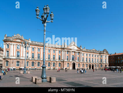 Capitole, Place du Capitole, Toulouse, Languedoc, Francia Foto Stock