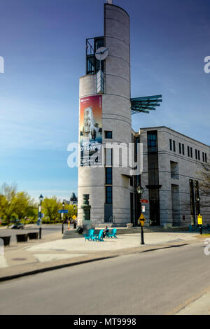 Scene da Old Montreal / vieux port Foto Stock