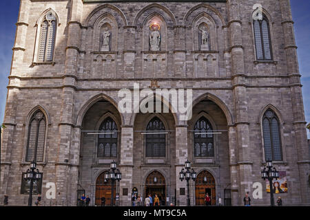 Scene da Old Montreal / vieux port Foto Stock