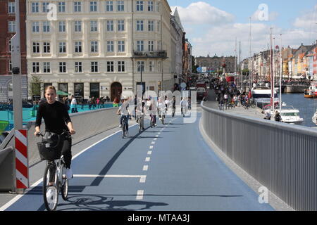 Inner Harbour Bridge (Inderhavnsbro) in Copenhagen Foto Stock