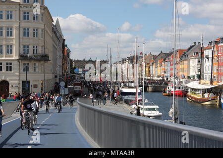 Inner Harbour Bridge (Inderhavnsbro) in Copenhagen Foto Stock