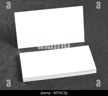 Identity design, modelli aziendali, azienda stile, blank business cards Foto Stock