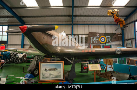 Tangmere Aviation Museum vicino a Chichester, West Sussex, Regno Unito Foto Stock