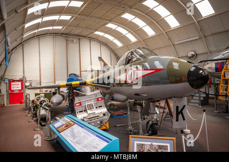 Tangmere Aviation Museum vicino a Chichester, West Sussex, Regno Unito Foto Stock