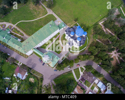 Vista aerea sul Cremlino di Suzdal, Russia Foto Stock